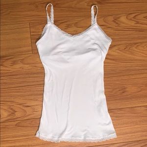 White tank top